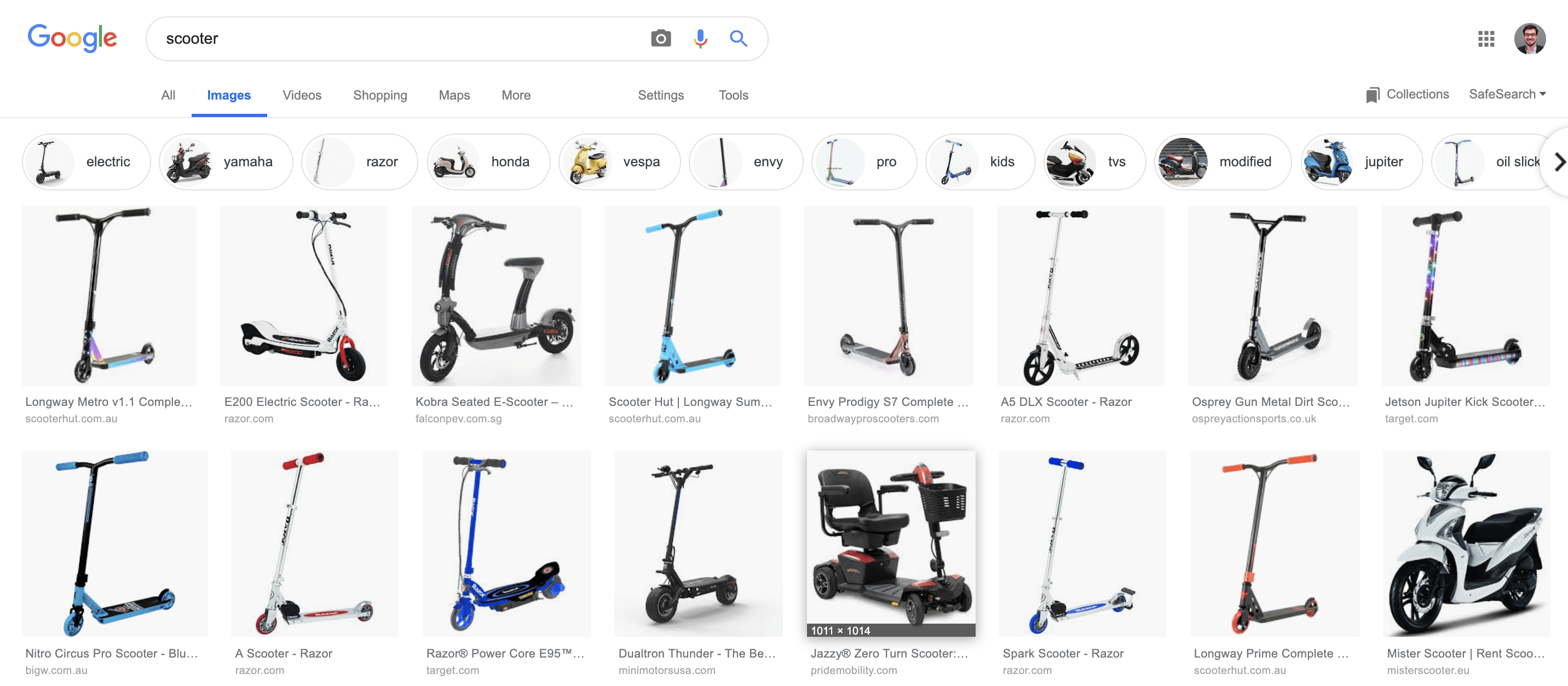 What is a scooter?
